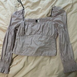 purple blouse size XS